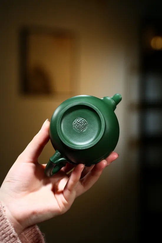Premium Yixing Zisha Teapot: Rose Bamboo Design, Handcrafted Artistry 6