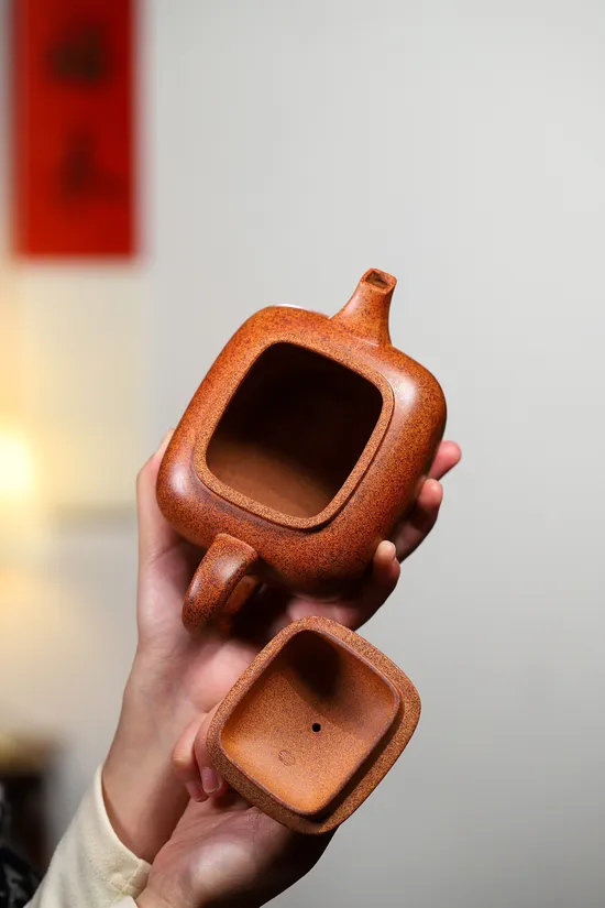 Handcrafted Yixing Zisha Teapot by Yang Junbao | Artisan Clay Teapot 4