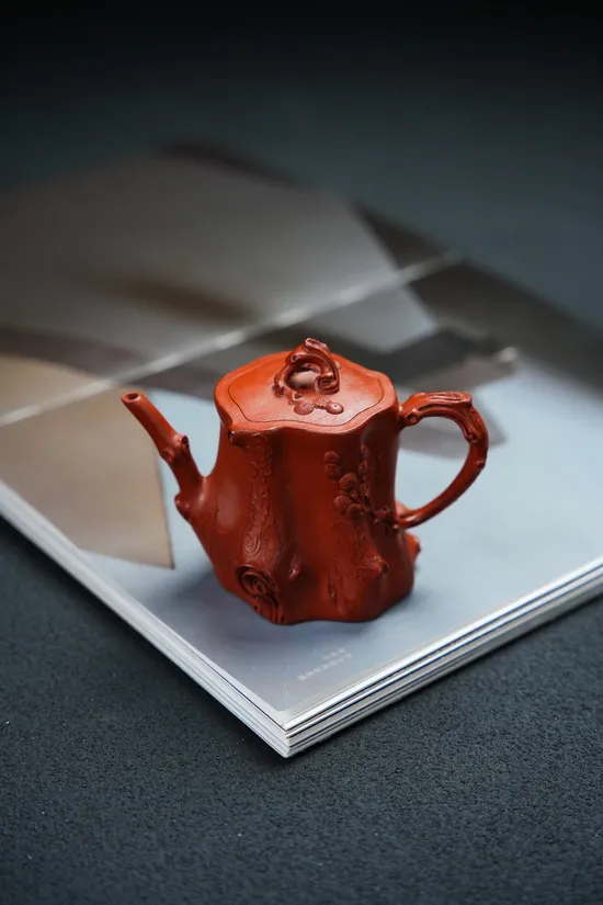 Yixing Clay Teapot | Handcrafted Song Zhuang 220cc Zisha Pot 2