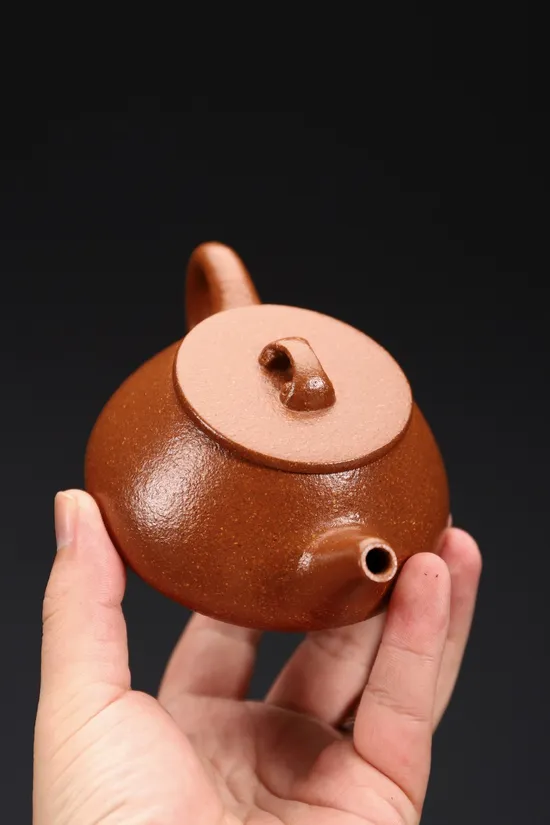 Zisha Teapots: Cold Gold Yellow clay | 210cc 5