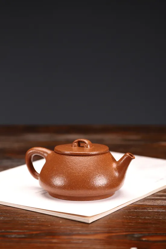 Zisha Teapots: Cold Gold Yellow clay | 210cc 8