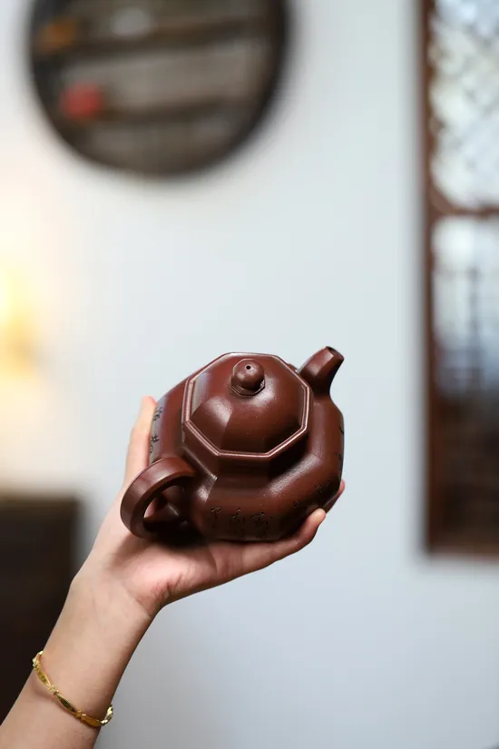 Premium Yixing Zisha Teapot Masterpiece by Zhou Xinyuan | Collectible Clay Art 2