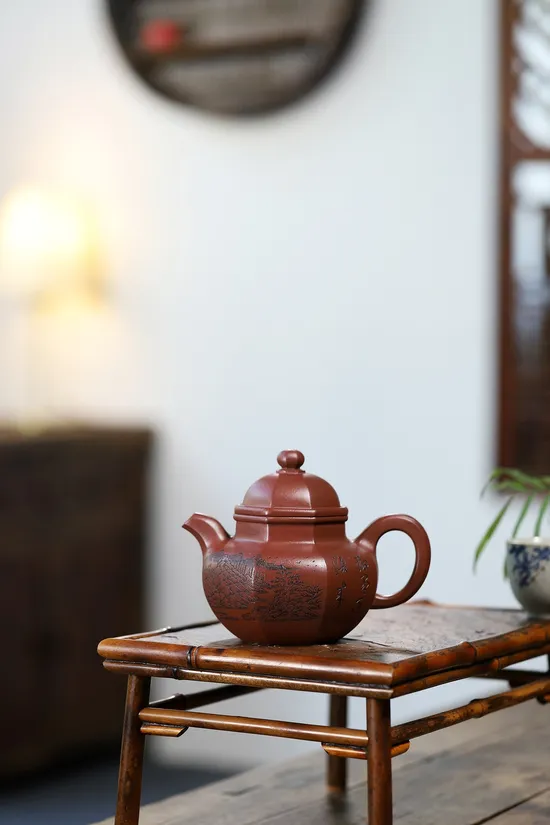 Premium Yixing Zisha Teapot Masterpiece by Zhou Xinyuan | Collectible Clay Art 7