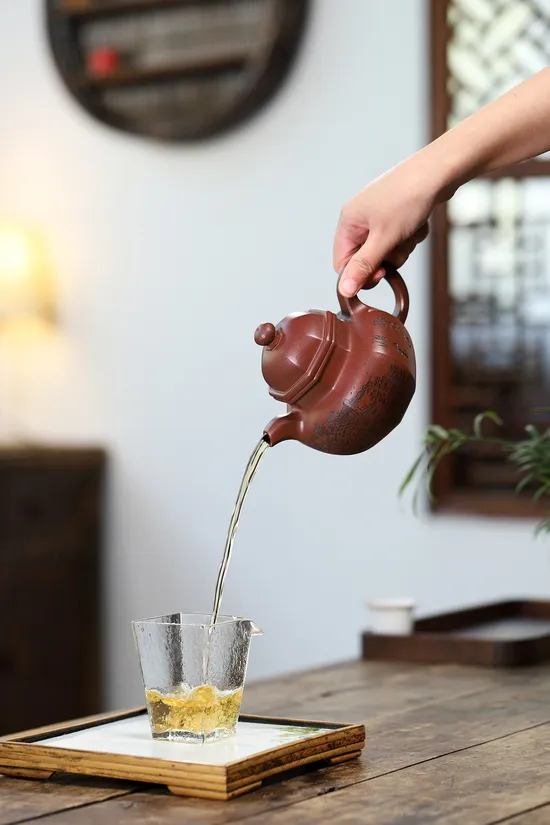 Premium Yixing Zisha Teapot Masterpiece by Zhou Xinyuan | Collectible Clay Art 8