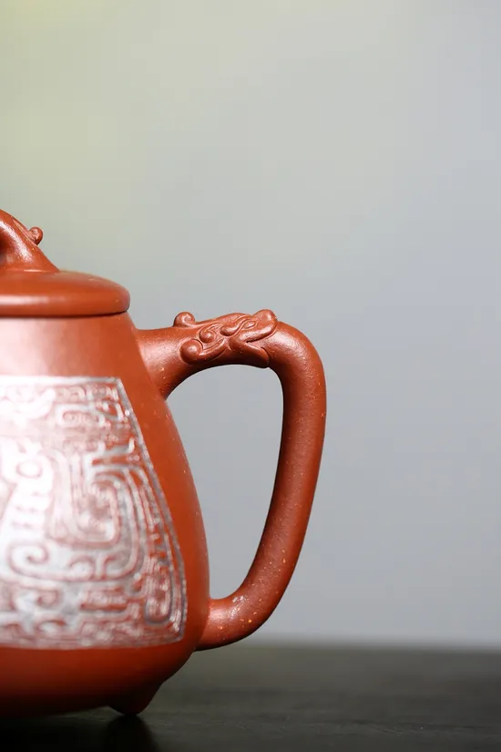 Premium Yixing Zisha Clay Teapot | Handcrafted Dragon Design | Artisan Ceramics 5
