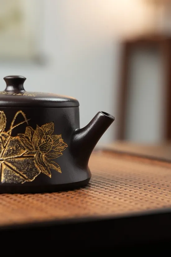 Premium Yixing Zisha Clay Teapot | Handcrafted Rare Violet Clay Artistry 1