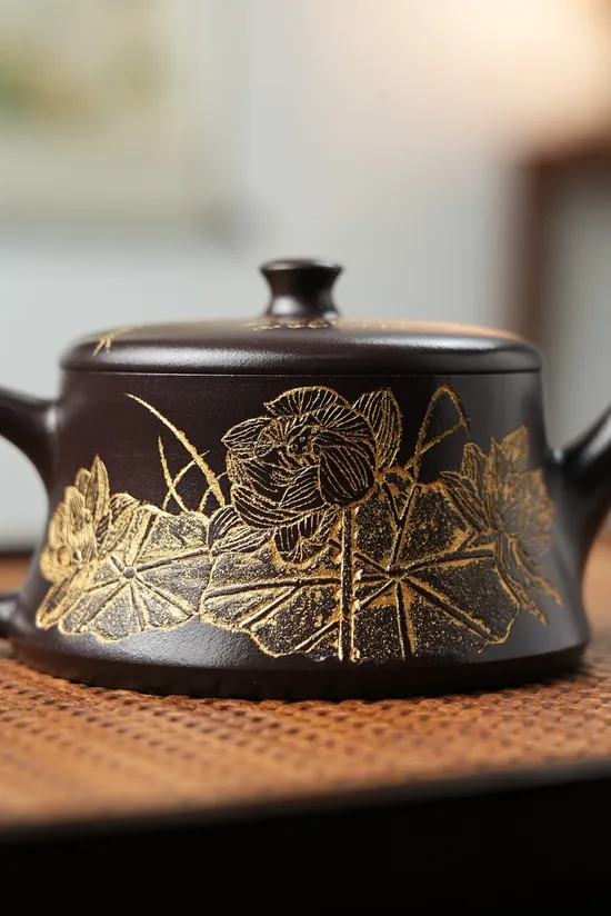 Premium Yixing Zisha Clay Teapot | Handcrafted Rare Violet Clay Artistry 5