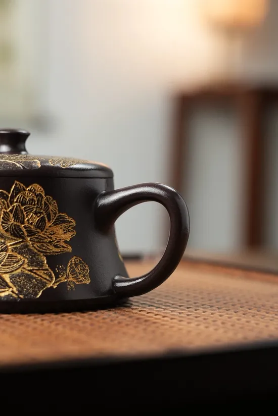 Premium Yixing Zisha Clay Teapot | Handcrafted Rare Violet Clay Artistry 9