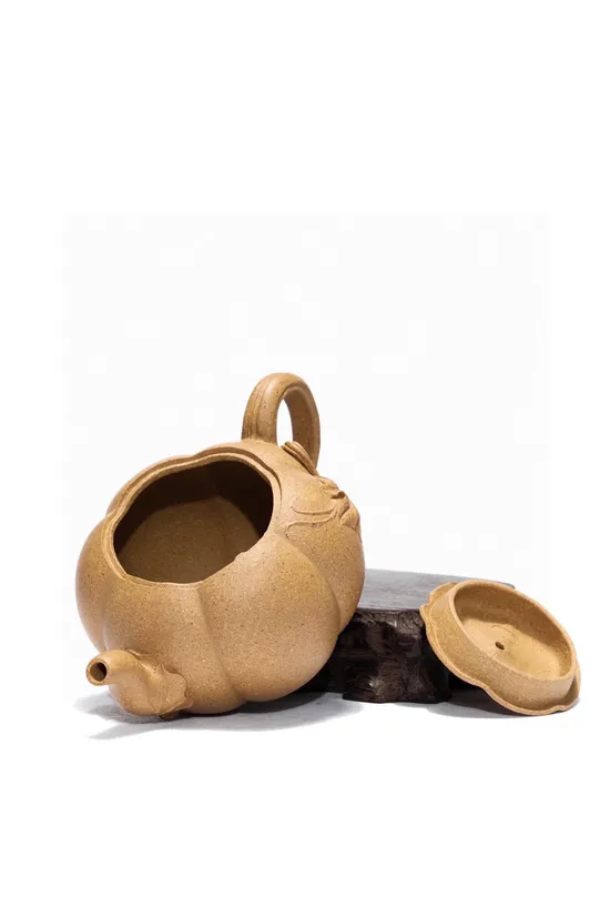 Yixing Clay Teapot - Handcrafted by Wang Yougui, 200cc Thin-Walled Art 5