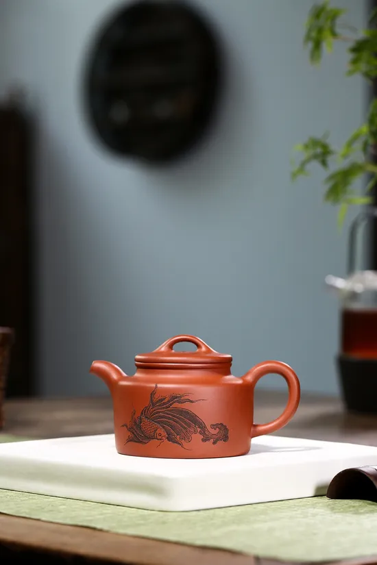 Handcrafted Yixing Zisha Teapot - Artisan Zhu Chenyang Collection 2
