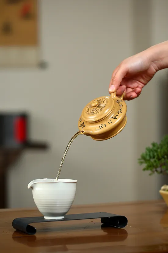 Yixing Zisha Teapot | Handcrafted Collectible Purple Clay Pot 7