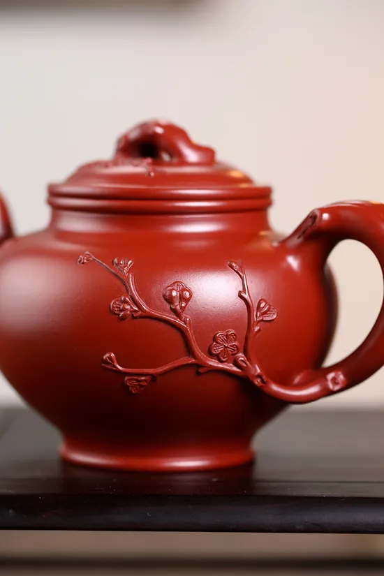 Authentic Yixing Zisha Teapot - Mei Bao Chun 50cc, Handcrafted 2