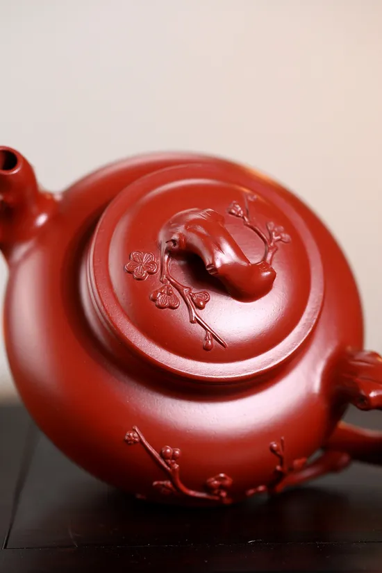 Authentic Yixing Zisha Teapot - Mei Bao Chun 50cc, Handcrafted 6