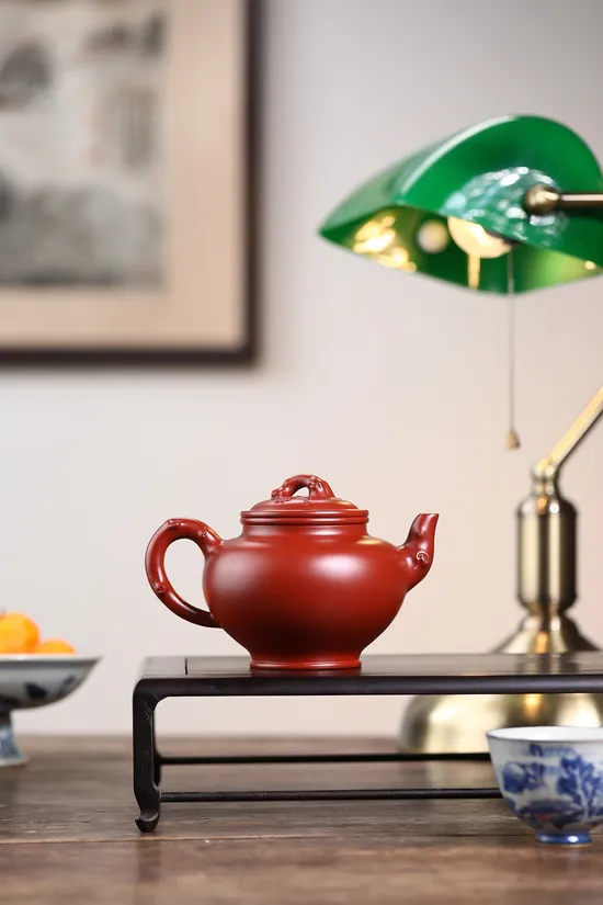 Authentic Yixing Zisha Teapot - Mei Bao Chun 50cc, Handcrafted 7