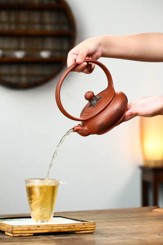 Premium Yixing Zisha Teapot: Handcrafted Artistry by Master Gao Jianzhong 2