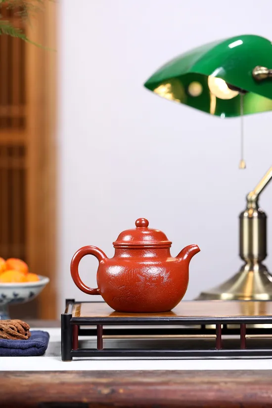 Handcrafted Yixing Clay Teapot – Collector’s Artisan Duo Qiu Design 7