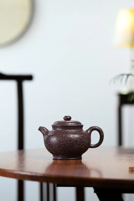 Premium Yixing Zisha Teapot | Handcrafted Clay Art | Limited Edition 8