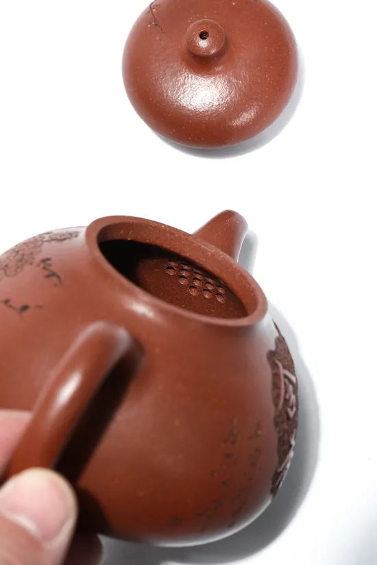 Premium Yixing Clay Teapot 'Ru Ding' | Handcrafted by Zhang Anjun 6