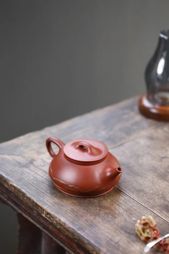 Zisha Teapots: Twisted Clay Stone Dipper | Yu Hua Bao 3