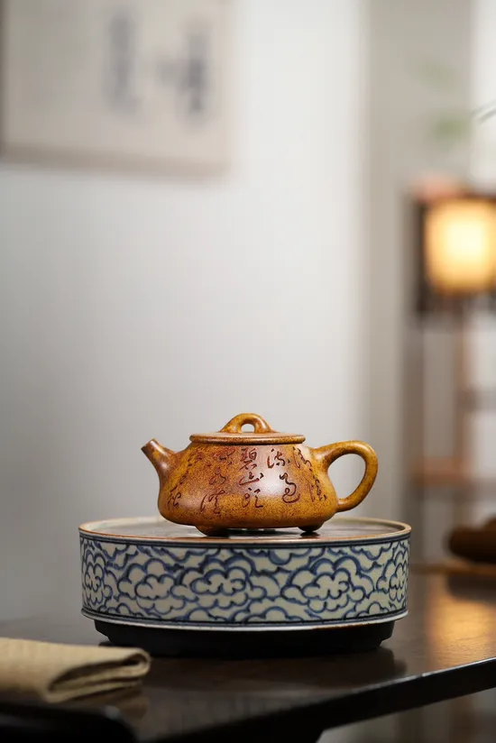 Authentic Yixing Zisha Teapot | Handcrafted Purple Clay Teapot 5