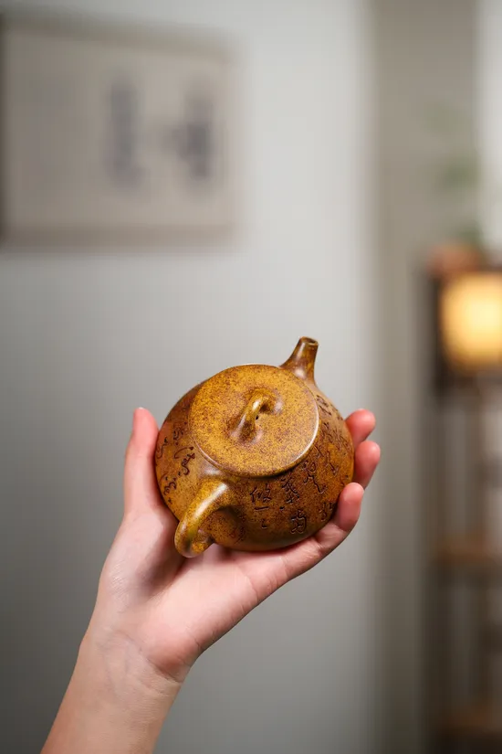 Authentic Yixing Zisha Teapot | Handcrafted Purple Clay Teapot 6