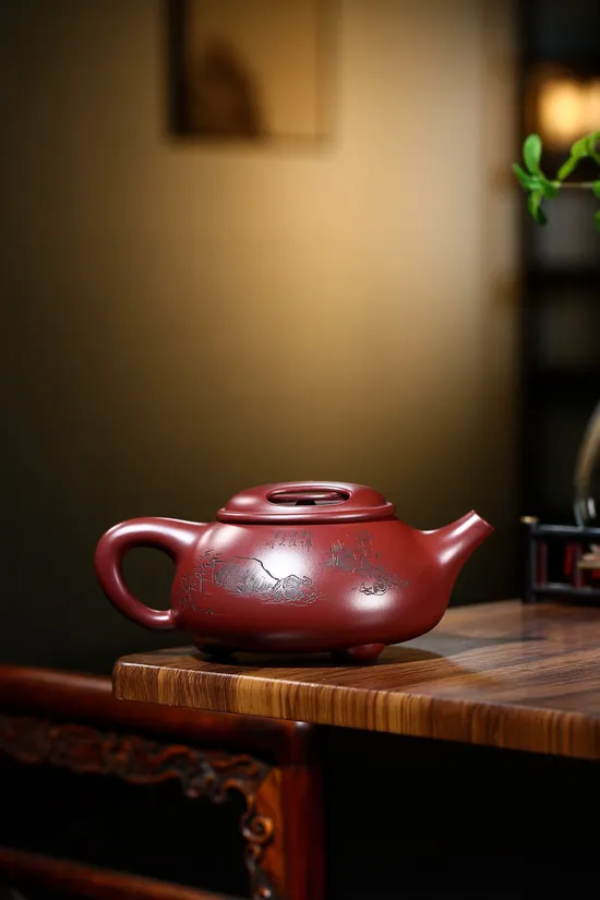 Zisha Teapots: Ox Lid Shi Piao | Longxue sand clay 1