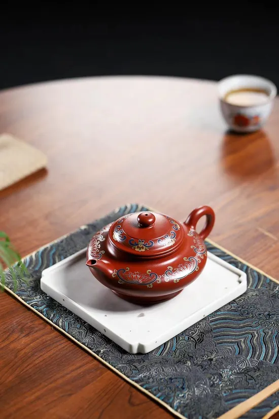 Premium Yixing Zisha Teapot | Authentic Handcrafted Purple Clay Pot 9