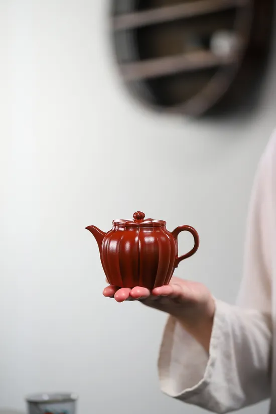 Premium Yixing Zisha Teapot | Handcrafted Purple Clay Artisan Pottery 1