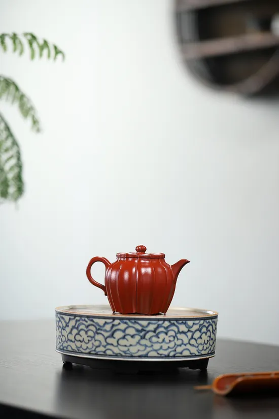 Premium Yixing Zisha Teapot | Handcrafted Purple Clay Artisan Pottery 4