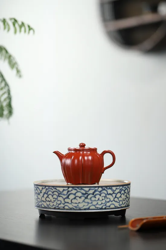 Premium Yixing Zisha Teapot | Handcrafted Purple Clay Artisan Pottery 6