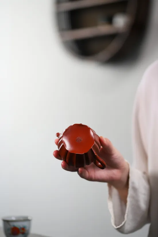 Premium Yixing Zisha Teapot | Handcrafted Purple Clay Artisan Pottery 7