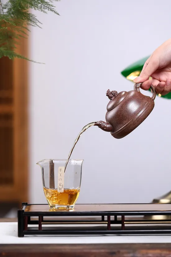 Premium Yixing Zisha Teapot | Handcrafted Dragon Design Clay Teapot 5