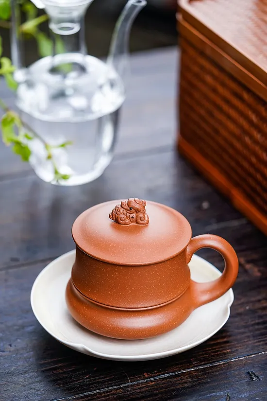 Luxury Yixing Clay Teacup - Pi Xiu Design, Collector's Choice - Limited Offer 1