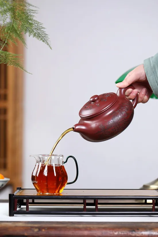 Yixing Zisha Teapot | Dragon Blood Clay | Collector's Edition 3