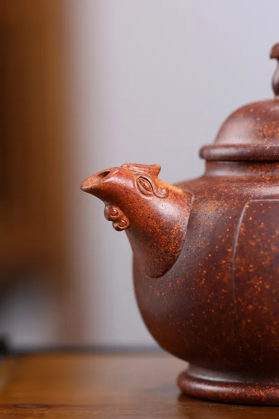 Zisha Teapots: Dragon and Phoenix Auspiciousness | duan clay wood-firing 1