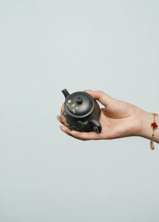 Premium Yixing Zisha Teapot | Panhu Classic Design | 130cc | 1440 CNY 6