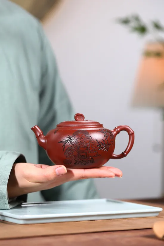 Zisha Teapots: Pine Wind Bamboo Stove | 18 | 000 CNY 5
