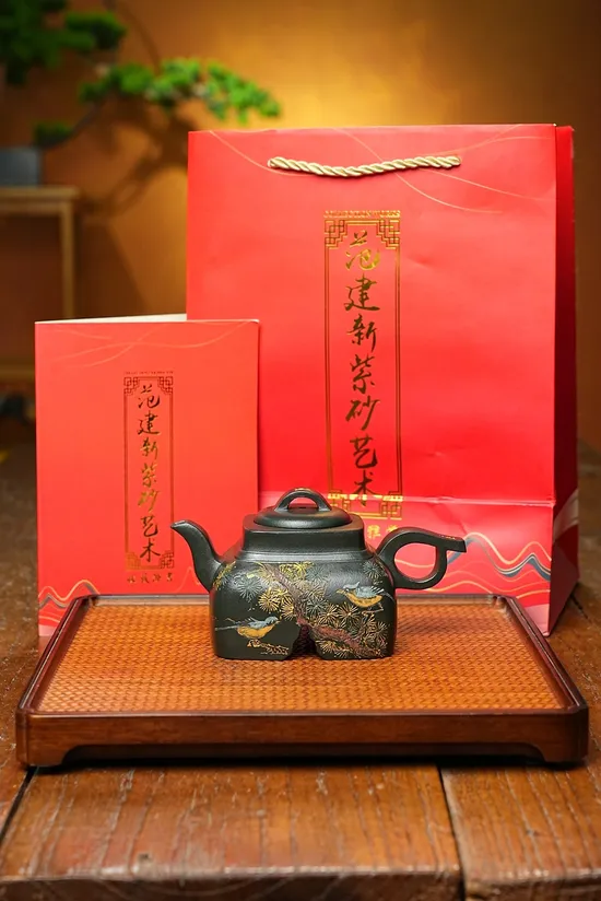 Zisha Teapots: Nine-Year Junzi Orchid clay | Fan Jianxin 6