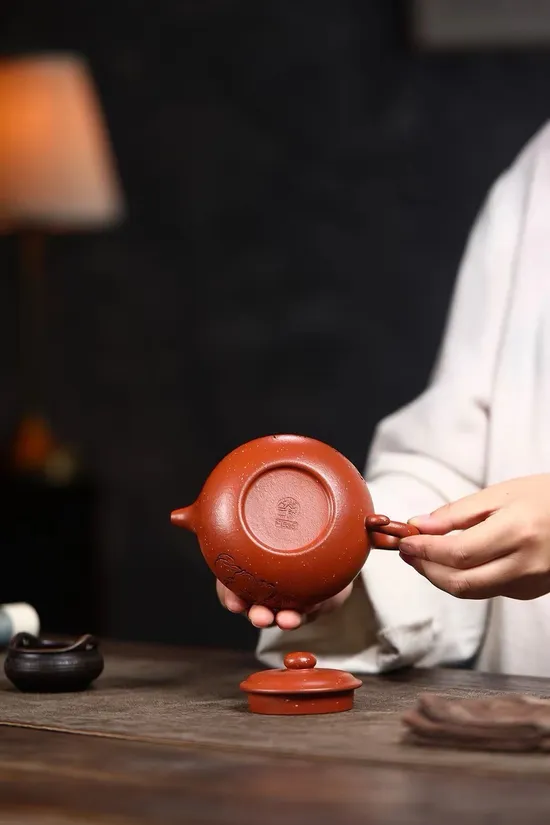 Premium Yixing Clay Teapot Handcrafted | New Arrival | 220cc 2