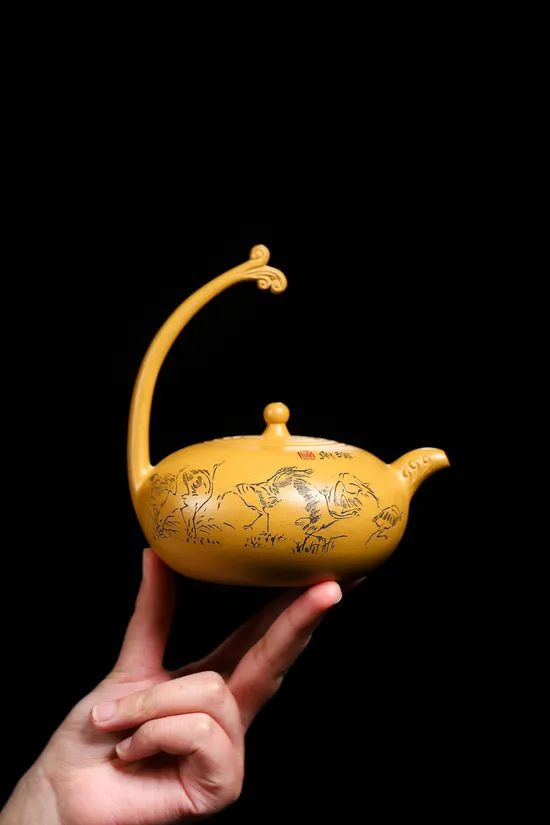 Premium Yixing Clay Teapot | Master Xu Nan Handcrafted Zisha Art 6