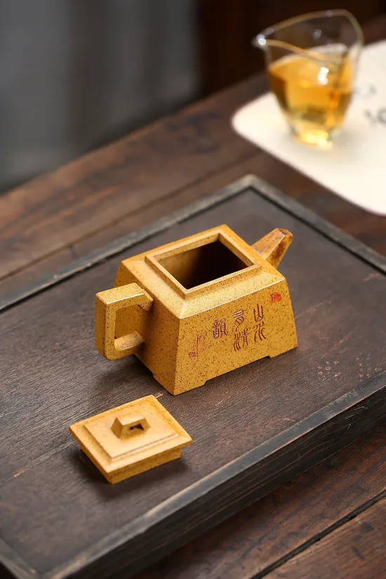 Premium Yixing Clay Teapot: Handcrafted Artisan Zisha Pottery 6