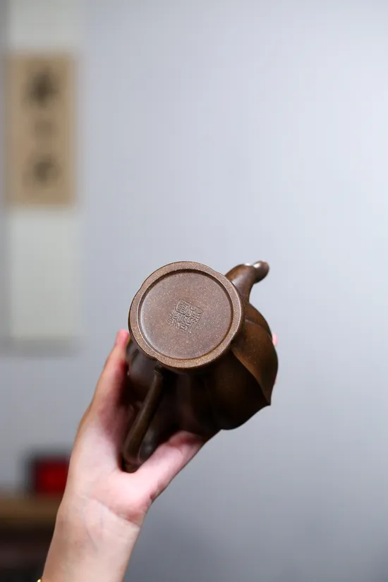 Premium Yixing Clay Teapot | Artisan Crafted, Lotus Design 6