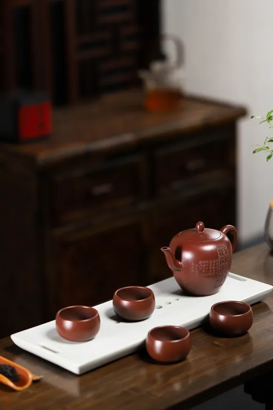 Premium Yixing Clay Teapot Set | Award-Winning Artisan Craftsmanship 2