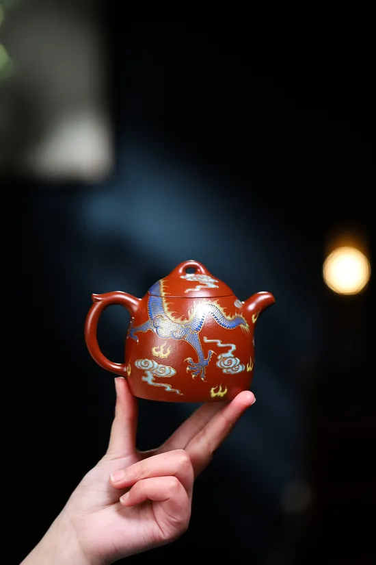 Handcrafted Yixing Clay Teapot | Qin Quan Design by Yang Junbao 7