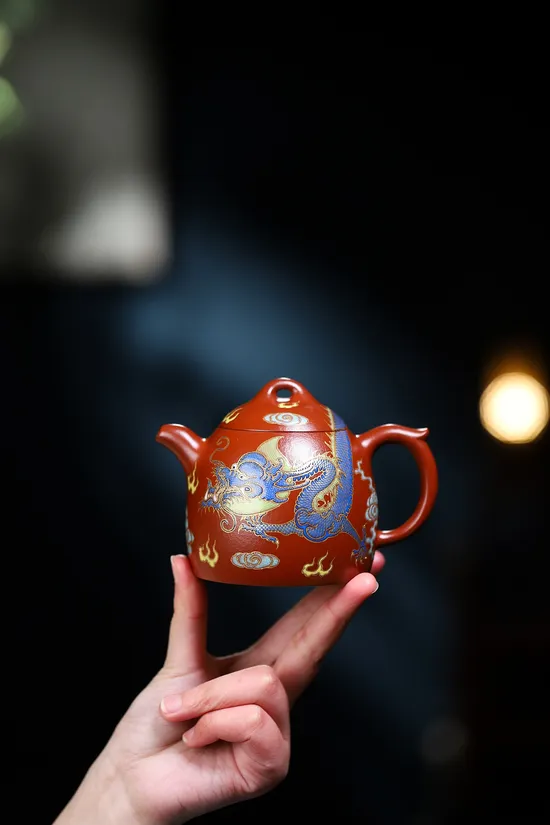 Handcrafted Yixing Clay Teapot | Qin Quan Design by Yang Junbao 8